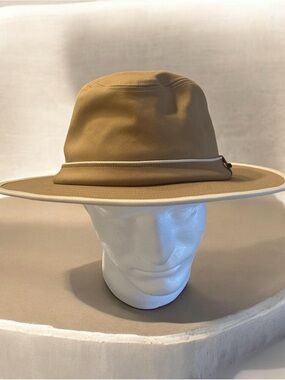 Stetson Tan Hat with White Trim
